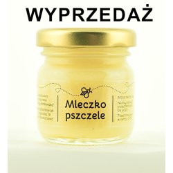 Świeże polskie mleczko pszczele z własnej pasieki.