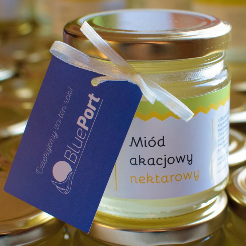 Miód prezentowy z zawieszką Miód prezentowy z zawieszką